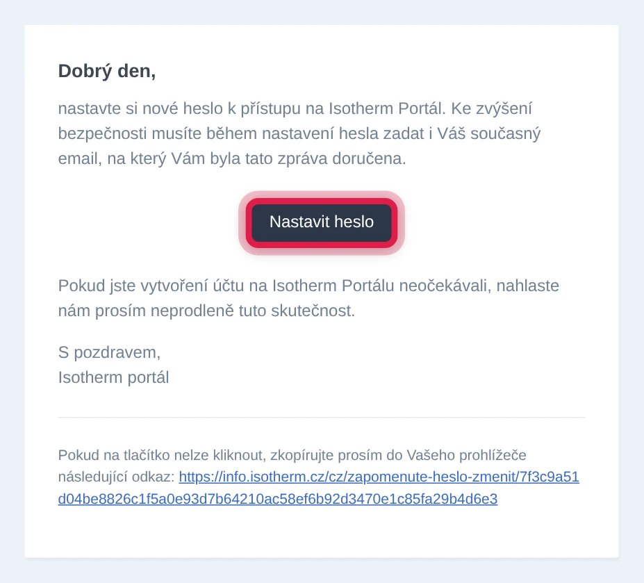 Nejdřív přijde pozvánka