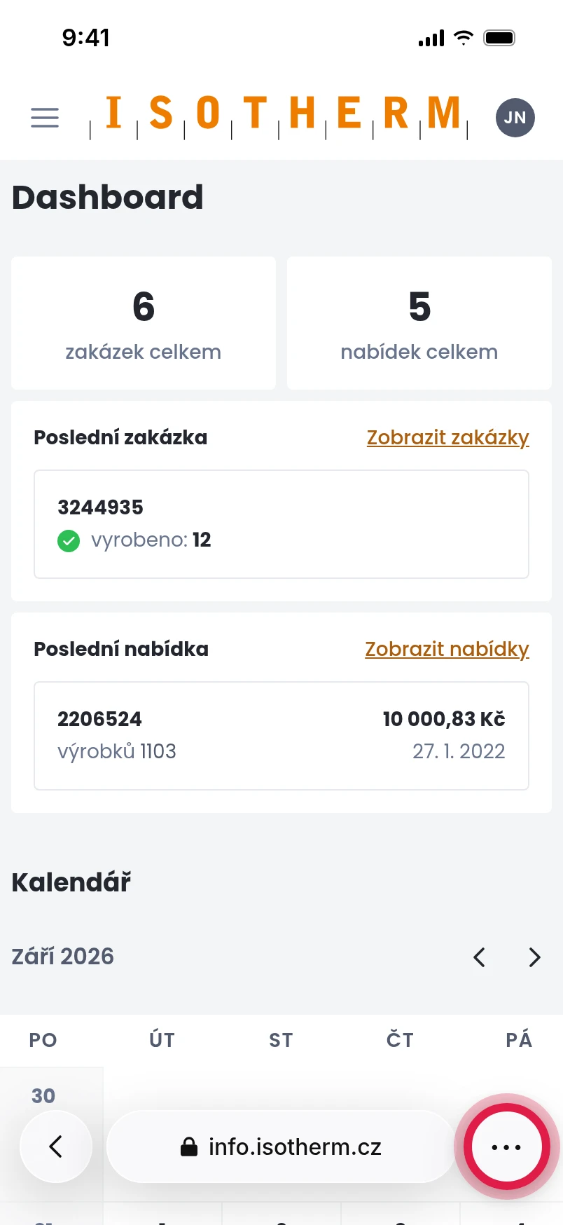 Klepněte na tři tečky