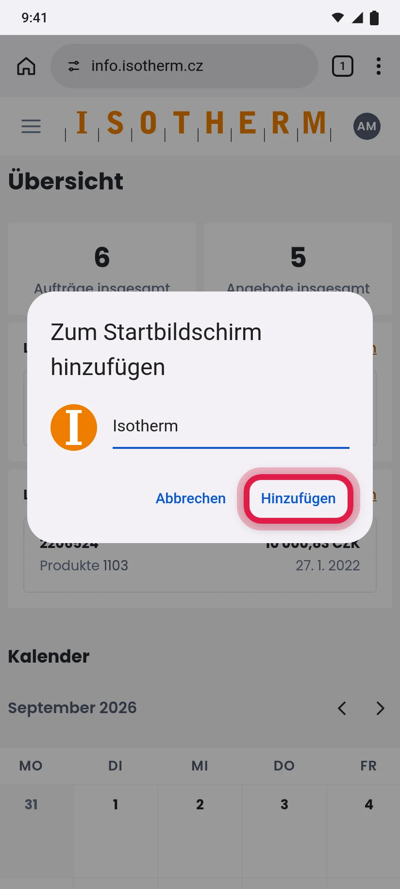 Bestätigen