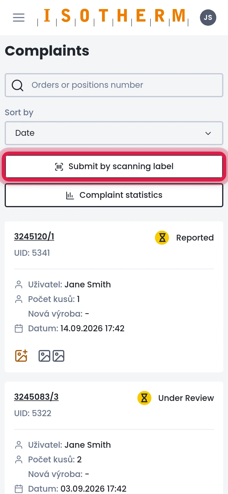 Start scanning