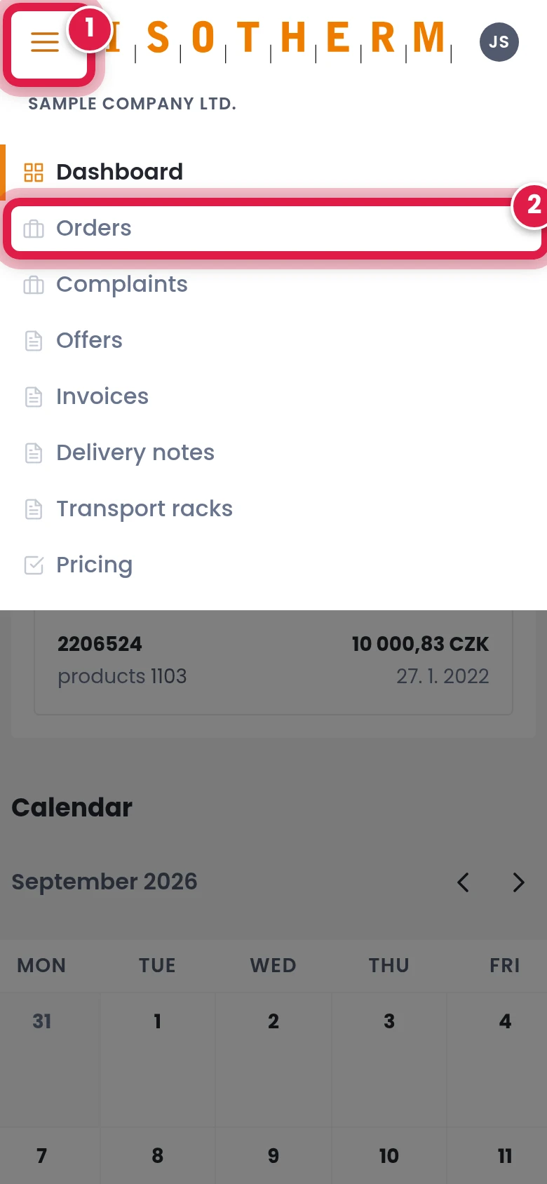 Open Orders